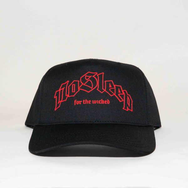 Gothic Logo Snapback (Black)